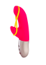 Amorino - Rabbit vibrator - pink neon yellow