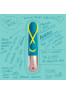 Amorino - Rabbit vibrator - pink neon yellow