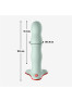 Bouncer - Unique shake Dildo - Sage green
