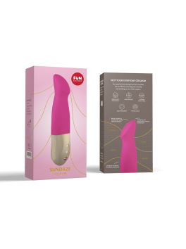 Sundaze - Vibromasseur va et vient - Rose