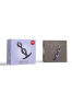 B Balls duo - Butt plug - Dark violet and white