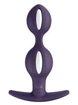 B Balls duo - Plug - Violet et blanc
