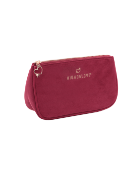 Pochette en velours High On Love