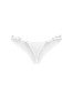 Arrowel crotchless thong white