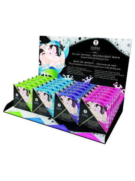 Dead sea salt crystals set - 24 units