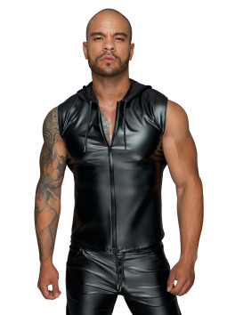 H062 Hooded Shirt with 2-way zipper