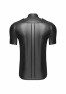 H011 Men shirt witpocketsh front