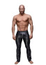 H021 Long men pants with app. PVC