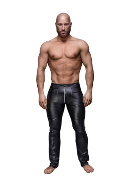 H021 Long men pants with app. PVC