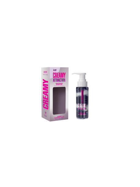 Creamy attraction - Kissable cream and gel blackberry flavor