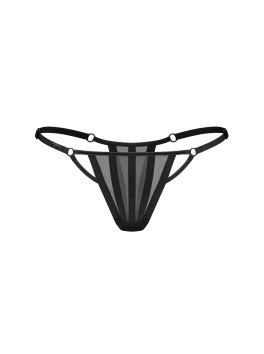 Aurorium Black thong