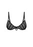 Aurorium Black half-bra 