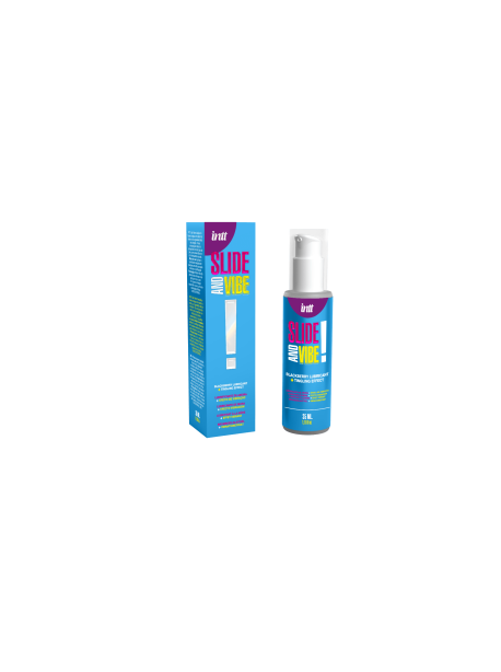 Slide and vibe ! Water based lubicant with vibration
