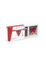 Red brazilian panty - Lingerie and sliding gel