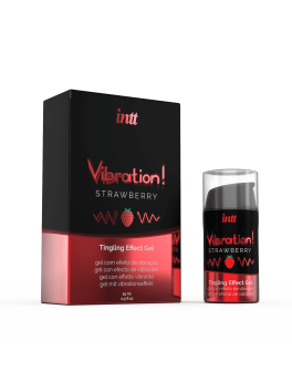 Vibration strawberry ! Liquid vibrator