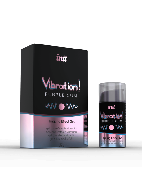 Vibration Bubble Gum ! Liquid vibrator