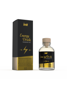 Massage gel energy drink - Kissable gel