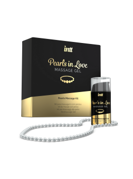 Pearls in love - Massage kit with pearl necklace
