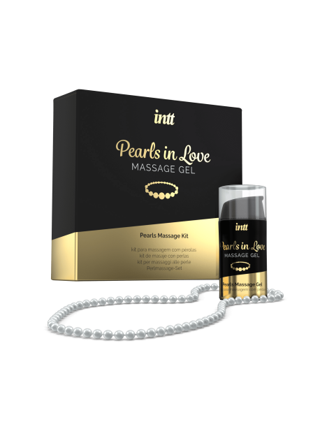 Pearls in love - Massage kit with pearl necklace