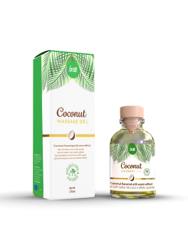 Vegan Massage gel coconut - Kissable gel
