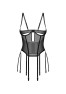 Euphori cupless corset - Black