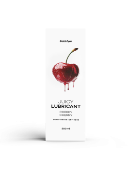 Water based lubricant - Juicy lubricant Cherry 300 ml