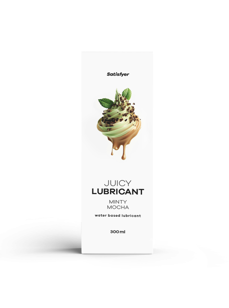 Water based lubricant - Juicy lubricant Peppermint mocha 300 ml