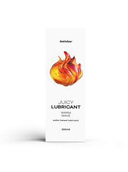 Water based lubricant - Juicy lubricant Warm wave 300 ml