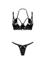Keira Lise lingerie Set Black