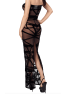 F358 Bondesque Opera Off-shoulder long dress