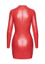 F367 Bombshell Cut-out Bodycon Dress Red