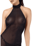 F372 Onyx Robe longue à deux fentes