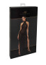 F372 Onyx Robe longue à deux fentes