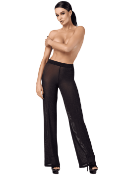 F374 Onyx Sheer Palazzo