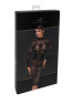 F375 Noirelle Robe corset mi-longue en dentelle
