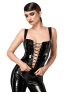 F379 Dominae Frontbind PVC Corset top