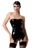 F381 Dominae Venom Corset porte jarretelles en PVC