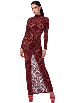 F383 Kink Royal Gown / Long Dress