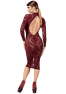 F384 Kink Royal Robe mi-longue