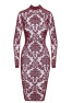 F384 Kink Royal Robe mi-longue