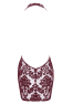 F385 Kink Royal Cascade Mini Dress