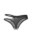 Saturis crotchless thong