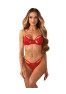 Matildea crotchless Set Red