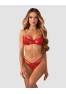 Matildea crotchless Set Red