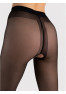 Ouvert Collants 20 DEN - Noir