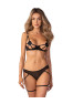 Euridia 2 pieces lingerie set - Black