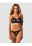 Dominna 2 pieces lingerie set - Black