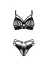 Dominna 2 pieces lingerie set - Black