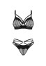 Dominna 2 pieces lingerie set - Black