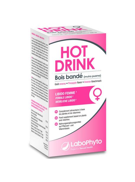 Hotdrink pour femme bois bandé 250ml